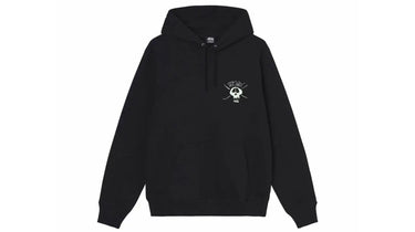 Stussy Surf Skate Skull Hoodie Black Next Step