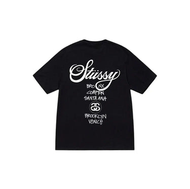 Stussy World Tour T-shirt Black Next Step