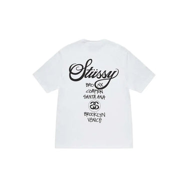 Stussy World Tour T-shirt White Next Step