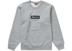 Supreme Box Logo Crewneck (FW22) - Grey