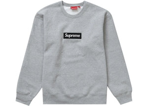 Supreme Box Logo Crewneck (FW22) - Gray