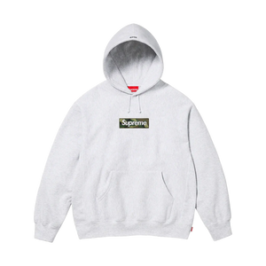 Supreme Box Logo Hooded Sweatshirt (FW23) - Ash Grey