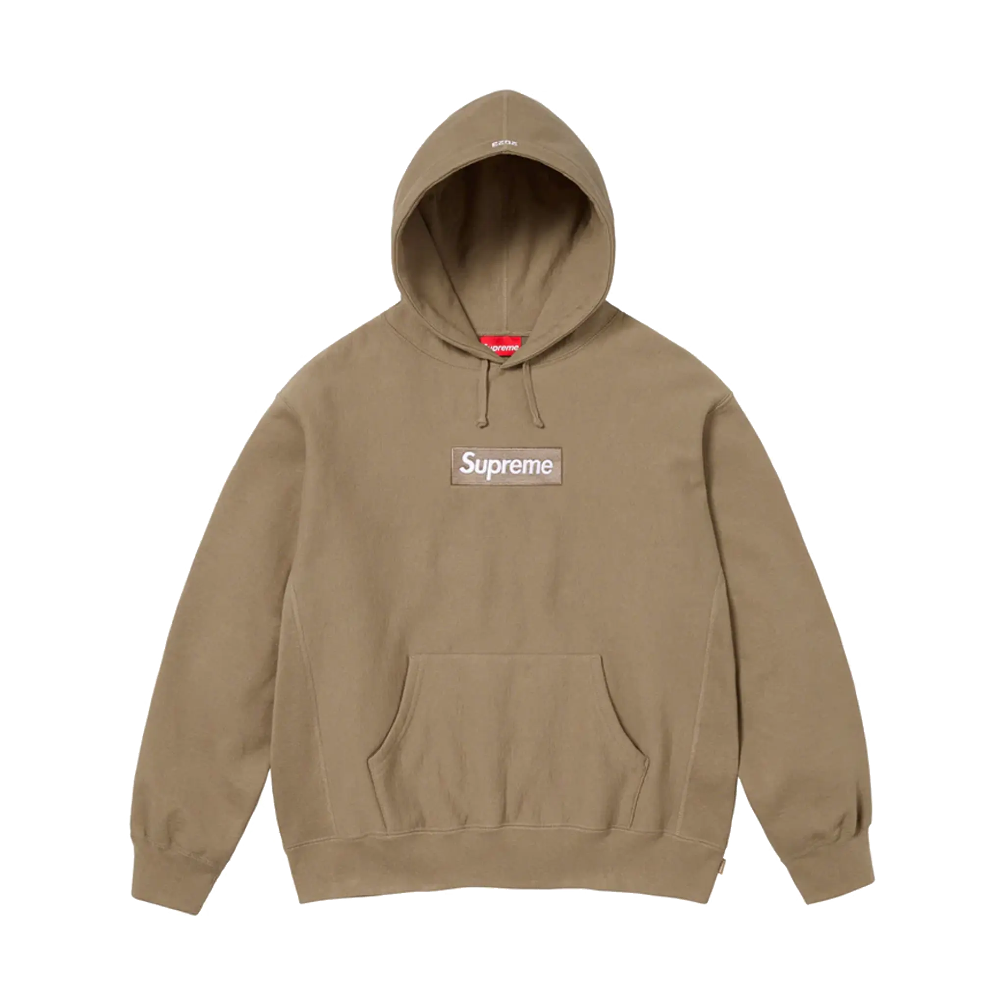 Supreme Box Logo Hooded Sweatshirt (FW23) - Dark Sand Next Step