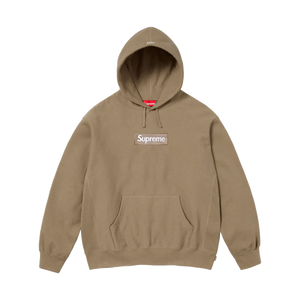 Supreme Box Logo Hooded Sweatshirt (FW23) - Dark Sand