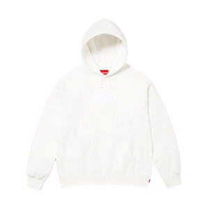 Supreme Box Logo Hooded Sweatshirt (FW23) - White