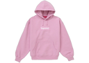 Supreme Box Logo Hooded Sweatshirt (FW24) Pink