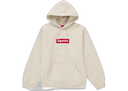 Supreme Box Logo Hooded Sweatshirt (FW24) Stone