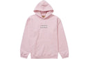 Supreme Burberry Box Logo Hooded Pink