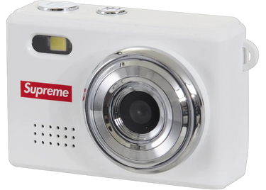 Supreme Digital Camera Keychain White