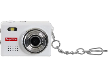 Supreme Digital Camera Keychain White