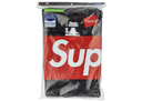 Supreme Hanes Tagless Tees (3 Pack) Black