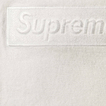 Supreme MM6 Maison Margiela Foil Box Logo Hooded Sweatshirt White Next Step