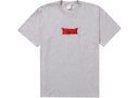 Supreme Ralph Steadman Box Logo Tee - Heather Grey
