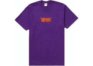 Supreme Ralph Steadman Box Logo Tee - Purple