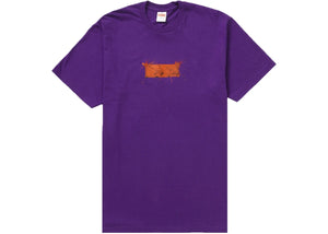 Supreme Ralph Steadman Box Logo Tee - Purple