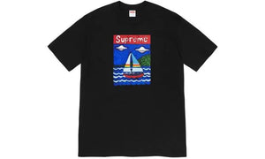Supreme Sailboat Tee Black