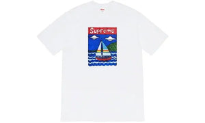Supreme Sailboat Tee White