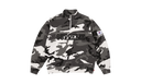 Supreme Shop Flag Half Zip Pullover Snow Camo Seoul