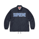 Supreme Spellout Coaches Jacket Navy