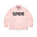 Supreme Spellout Coaches Jacket Pink