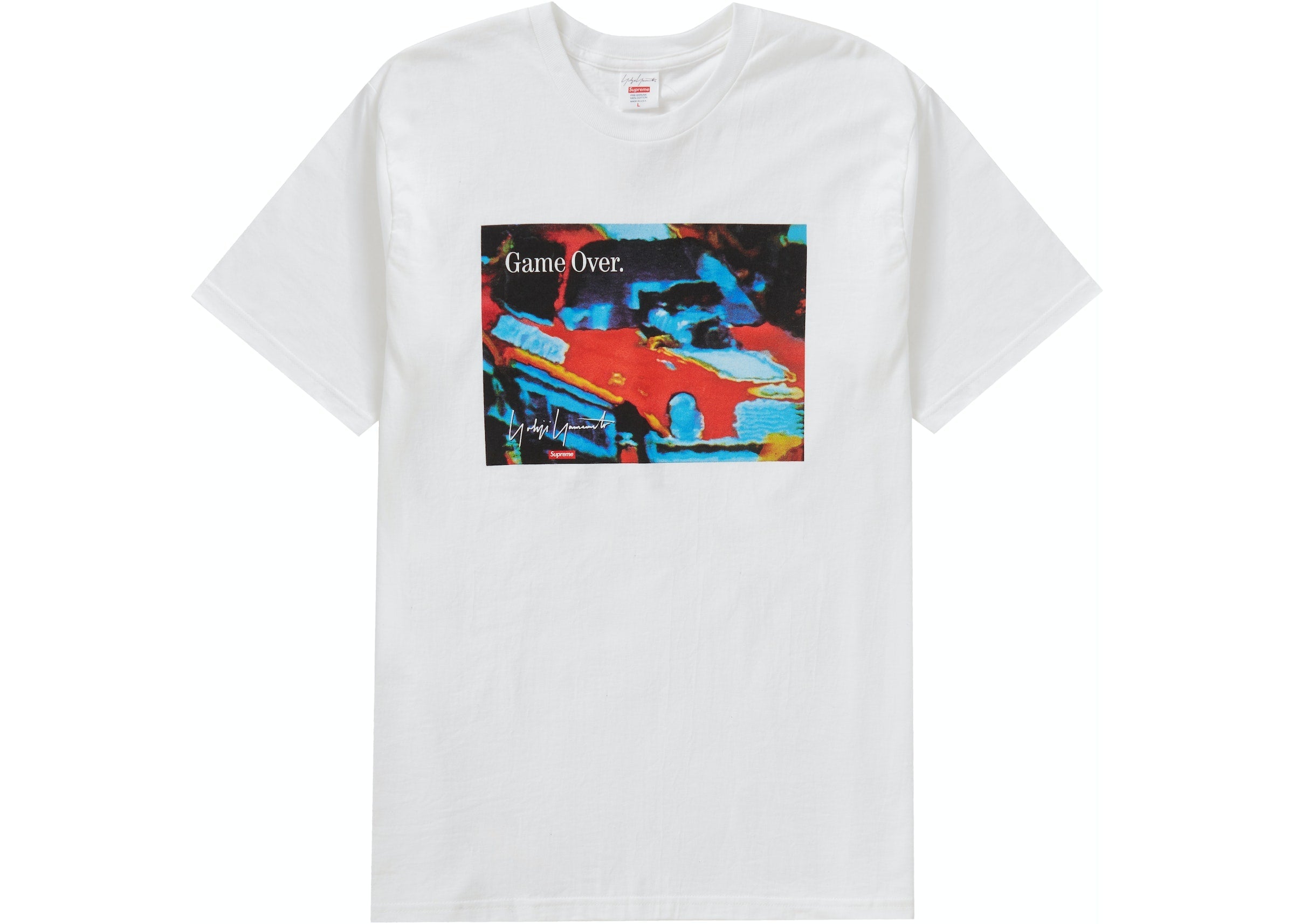 Supreme Yohji Yamamoto Game Over Tee - White Next Step