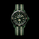 Swatch x Blancpain Fifty Fathoms Green Abyss