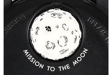 Swatch x Omega Bioceramic Moonswatch Mission To Moonphase Snoopy Black