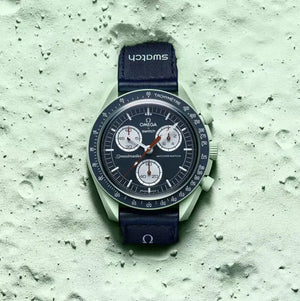 Swatch x Omega Bioceramic Moonswatch Mission to Earth
