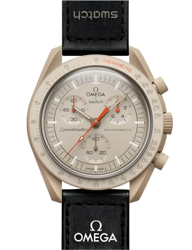 Swatch x Omega Bioceramic Moonswatch Mission to Jupiter Next Step