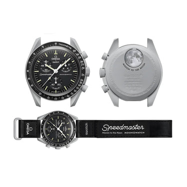 Swatch x Omega Bioceramic Moonswatch Mission to Moon Next Step