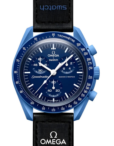 Swatch x Omega Bioceramic Moonswatch Mission to Neptune Next Step