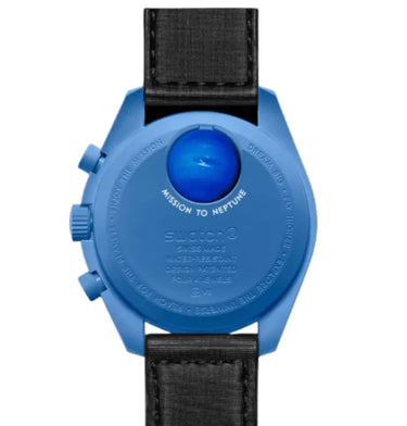 Swatch x Omega Bioceramic Moonswatch Mission to Neptune Next Step