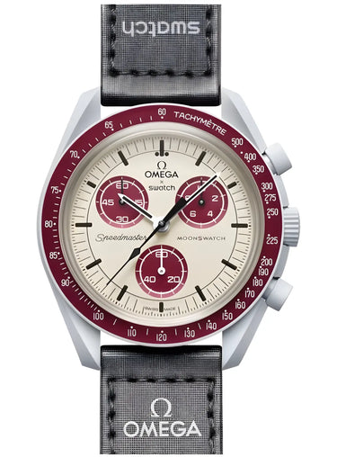 Swatch x Omega Bioceramic Moonswatch Mission to Pluto Next Step