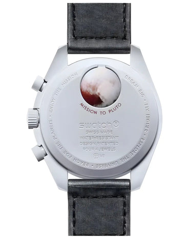 Swatch x Omega Bioceramic Moonswatch Mission to Pluto Next Step