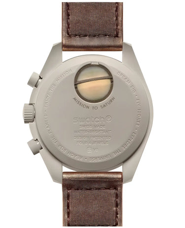 Swatch x Omega Bioceramic Moonswatch Mission to Saturn Next Step
