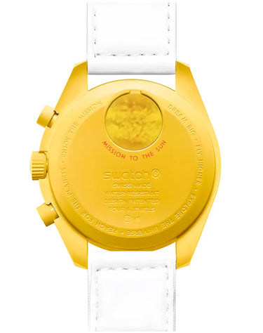 Swatch x Omega Bioceramic Moonswatch Mission to Sun Next Step