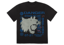 Travis Scott Cactus Jack For Fragment Danger T-Shirt Washed Black