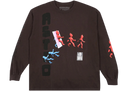 Travis Scott Otherside Long-Sleeve T-shirt Brown
