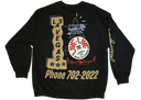 Travis Scott Road to Utopia Las Vegas Crewneck Black