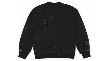 Travis Scott Stitched Crewneck Black Next Step