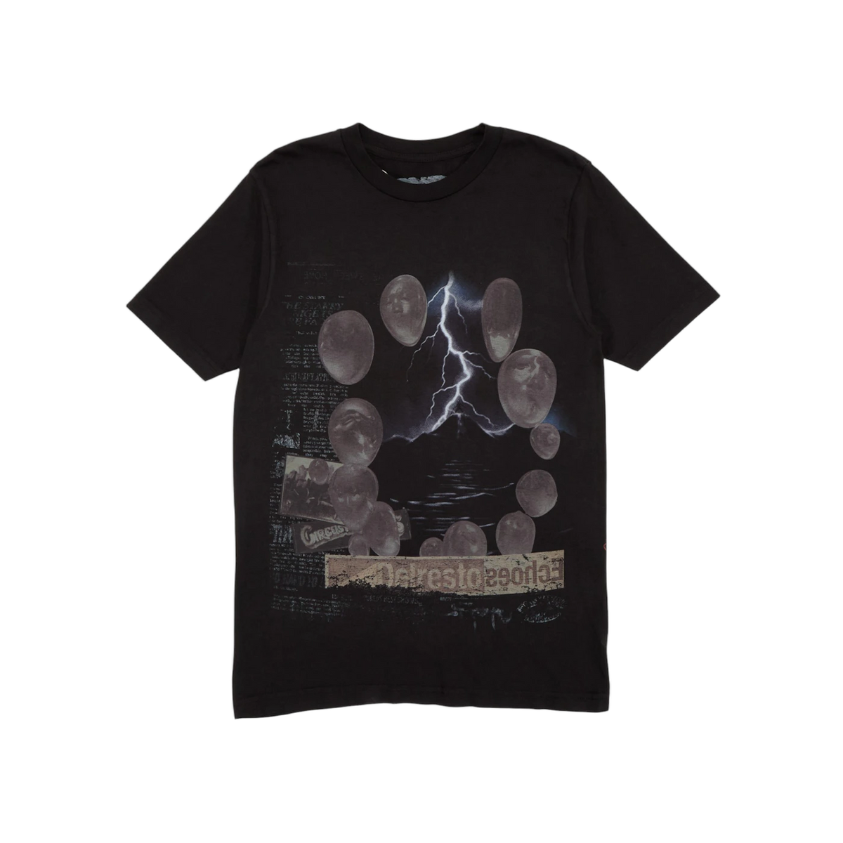 Travis Scott Utopia Echoes Circus Maximus T-Shirt Black