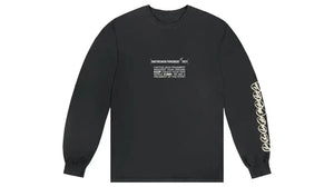 Travis Scott Cactus Jack For Fragment Logo L/S T-shirt