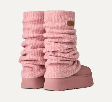 UGG Classic Mini Dipper Legwarmer Boot Pink Dawn Next Step