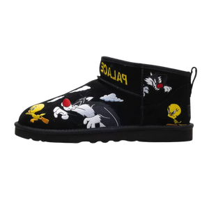 UGG Classic Ultra Mini Boot Palace x Looney Tunes Black