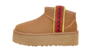 UGG Classic Ultra Mini Braid Boot Chestnut