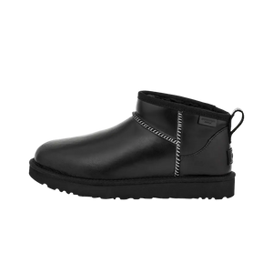 UGG Classic Ultra Mini LTHR Regen Boot Black