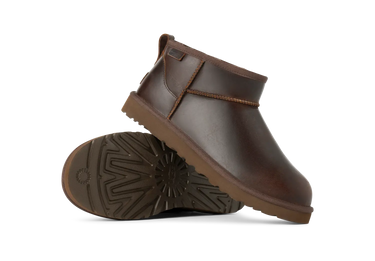 UGG Classic Ultra Mini LTHR Regen Boot Ironwood Next Step