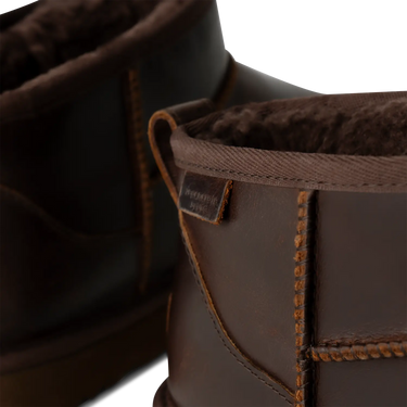 UGG Classic Ultra Mini LTHR Regen Boot Ironwood Next Step