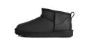 UGG Classic Ultra Mini Leather Boot Black