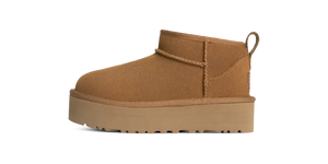UGG Classic Ultra Mini Platform Boot Chestnut (Kids)
